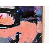 A Circle Back In Time 16" x 16" detail 3 - Petroff Gallery - Painting