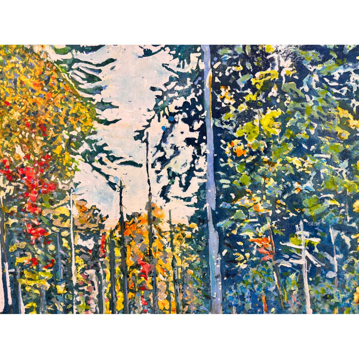 A New Morning Dan Lake 24" x 24" - Petroff Gallery - Painting