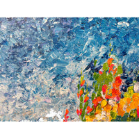 A Perfect Summer Day 30" x 72" - Petroff Gallery - Painting