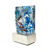 Blue Tower - Petroff Gallery - Glass Art