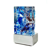 Blue Tower - Petroff Gallery - Glass Art
