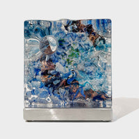 Aquascape with Lens - Petroff Gallery - Glass Art