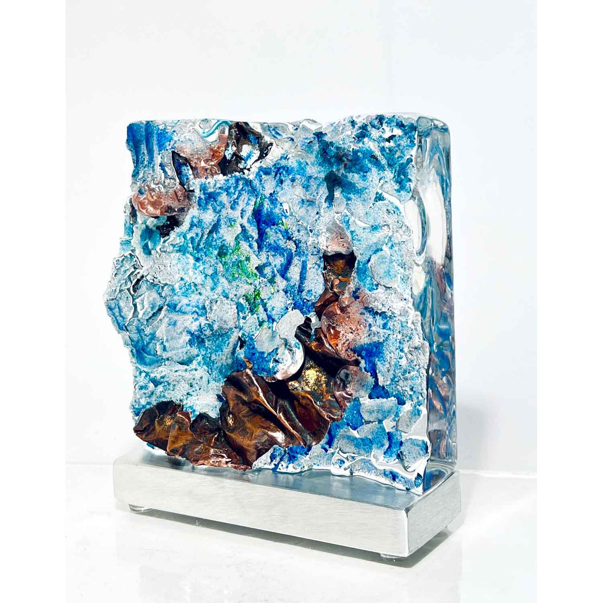 Aquascape with Lens angle  - Petroff Gallery - Glass art