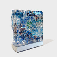 Aquascape with Lens - Petroff Gallery - Glass Art