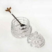 Beehive Honey Pot with Spoon - Petroff Gallery - Tableware