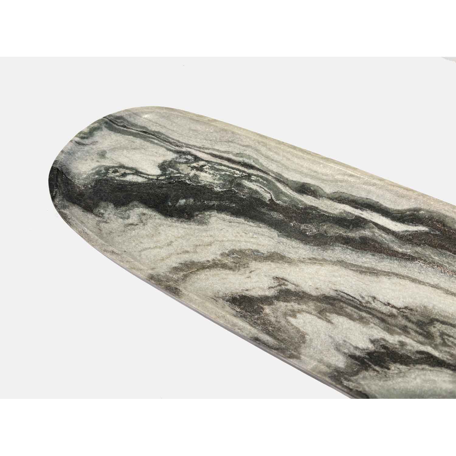 Large Oblong Tray Black 3 - Petroff Gallery - Tableware