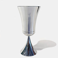 Tall Modern Kiddush Cup - Petroff Gallery - Judaica