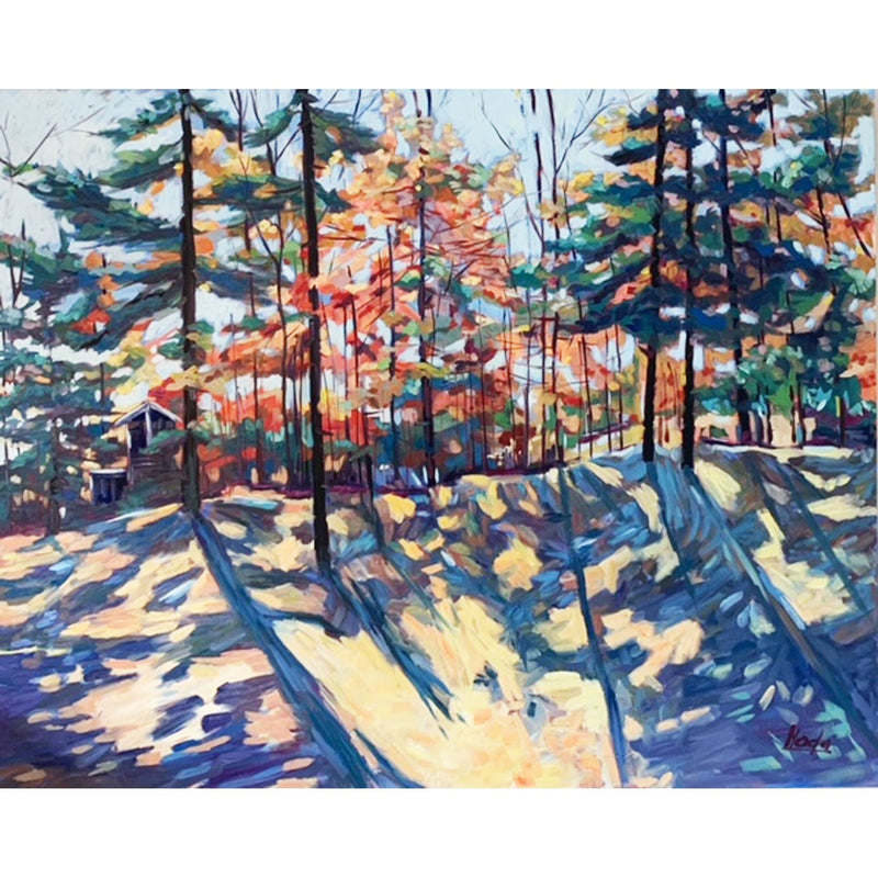 A Light Story 48" x 60" - Petroff Gallery -  - Hoda Nicholas - A Light Story, 48" x 60"