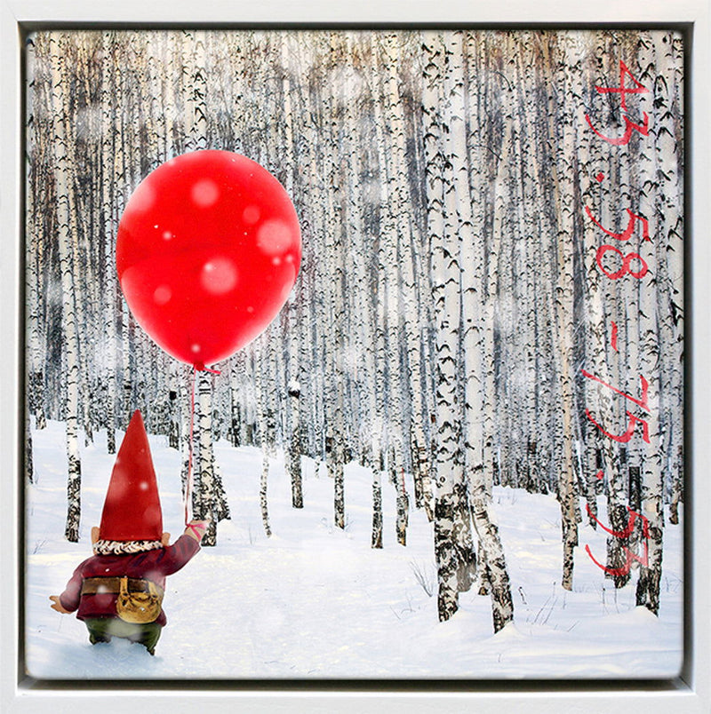 A Winter's Journey 12" x 12" - Petroff Gallery -  - 