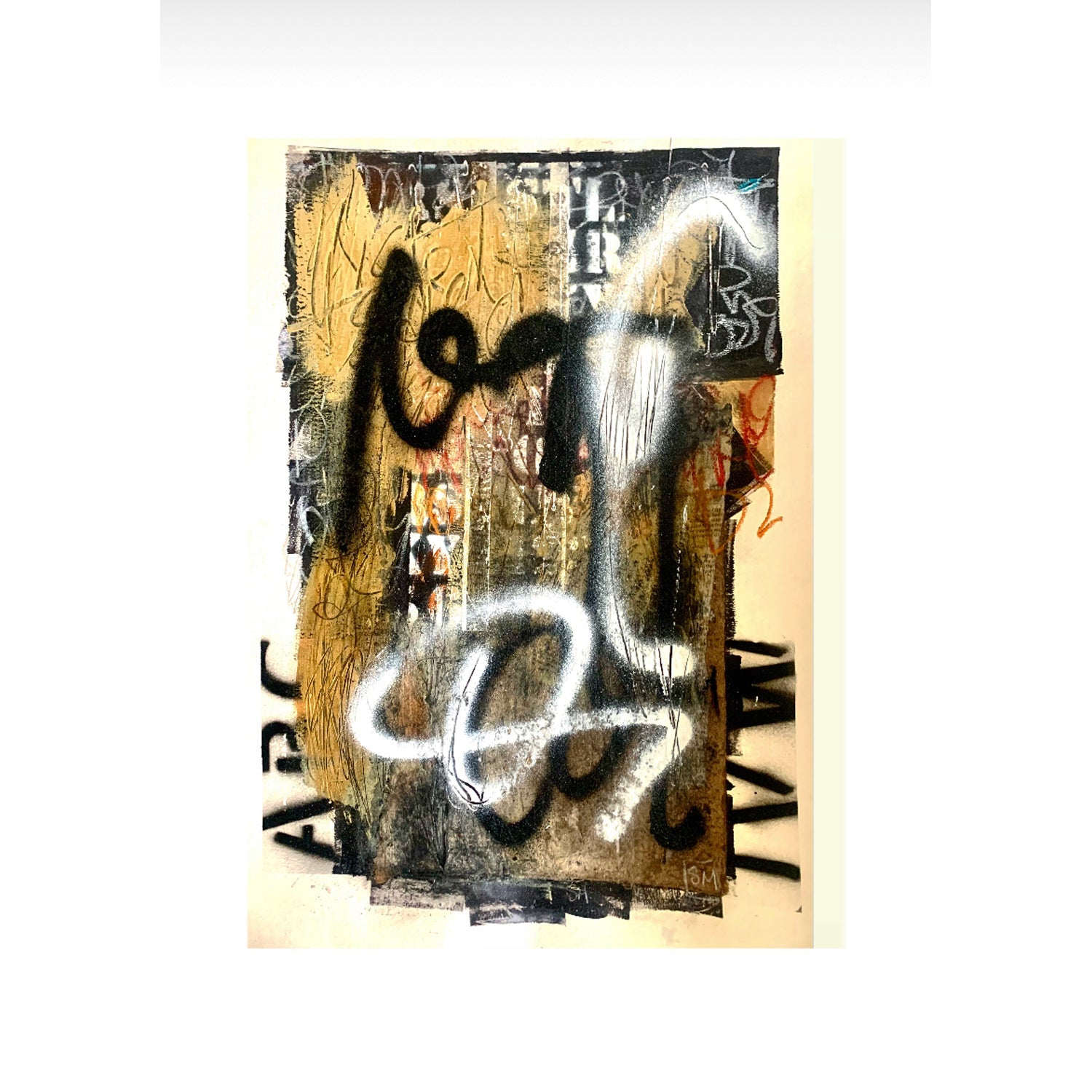 Abstract 1 23" x 15" - Petroff Gallery -  - Suzanne Metz - Abstract 1, 23" x 15"