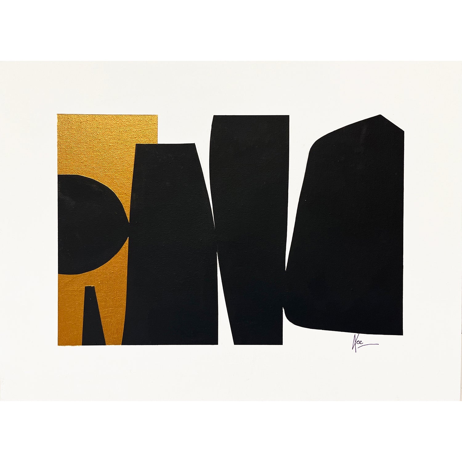 Abstract 29 16"x12" - Petroff Gallery -  - Lee Lessem - Abstract 29 12x16
