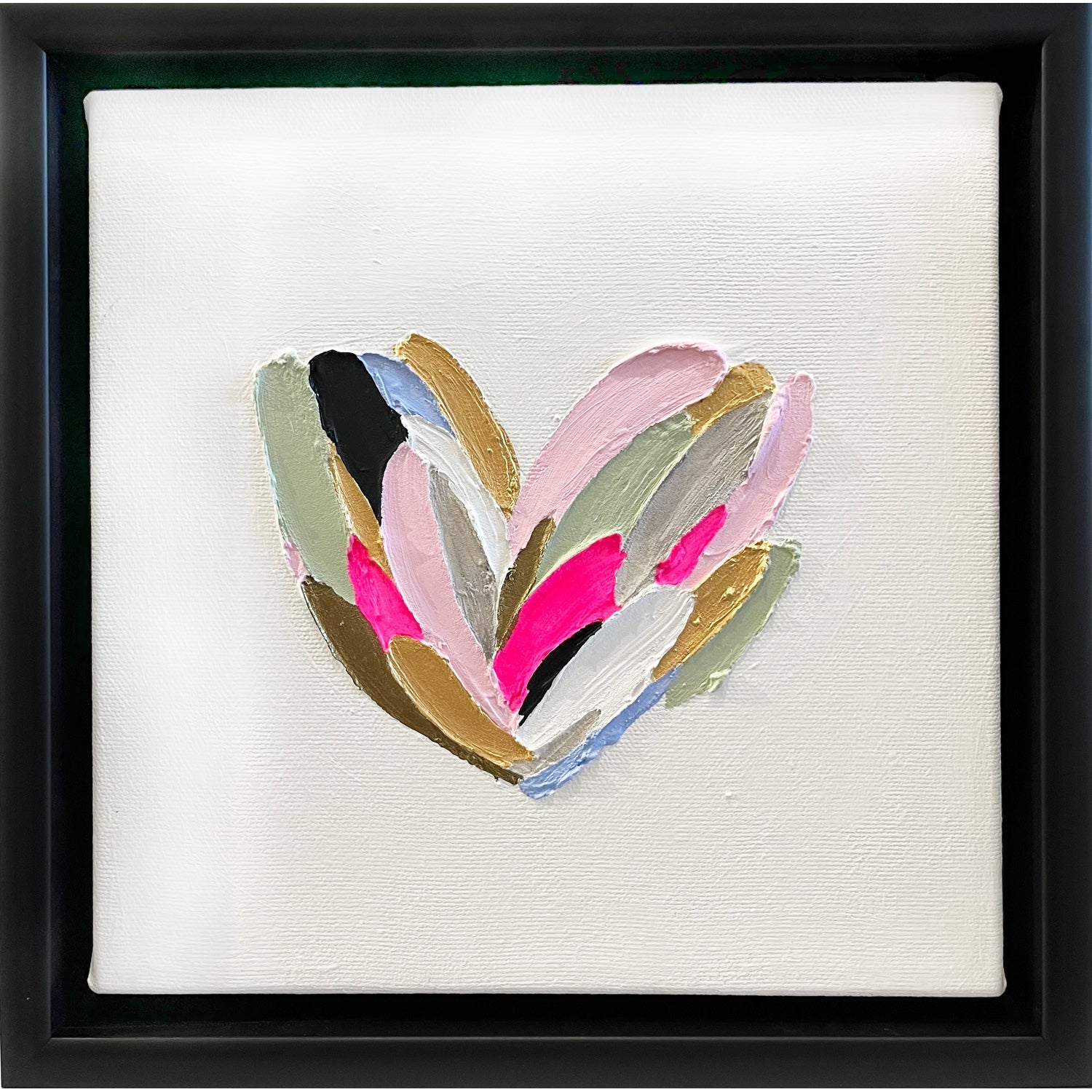 Abstract Heart Study 2 10" x 10" - Petroff Gallery -  - Amey Lai - Abstract Heart Study 2, 10" x 10"