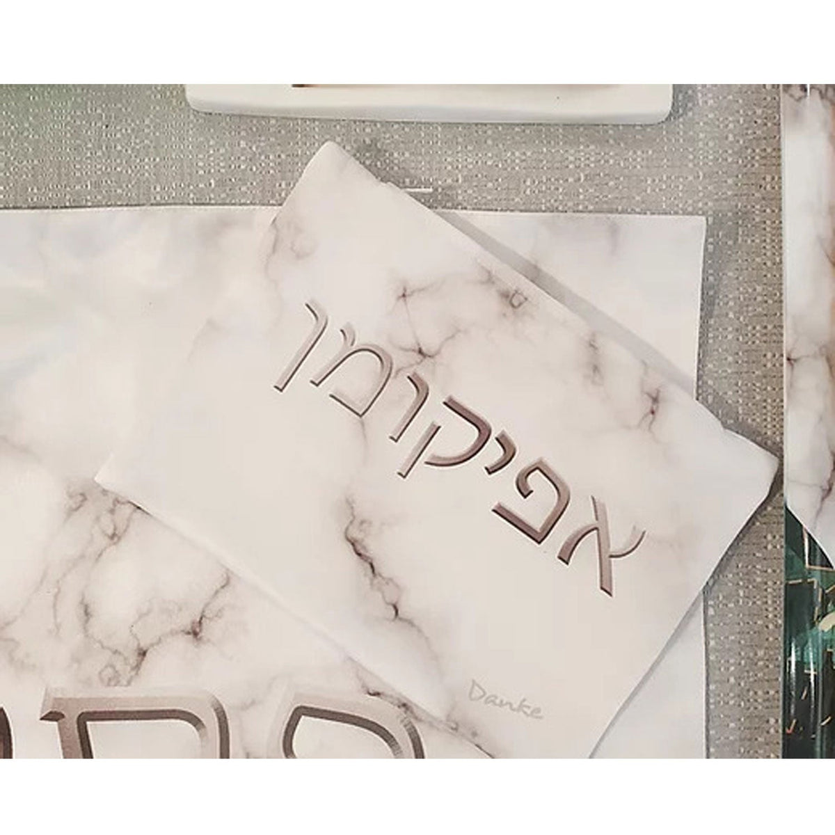 Afikoman Bags - Marble detail - Petroff Gallery