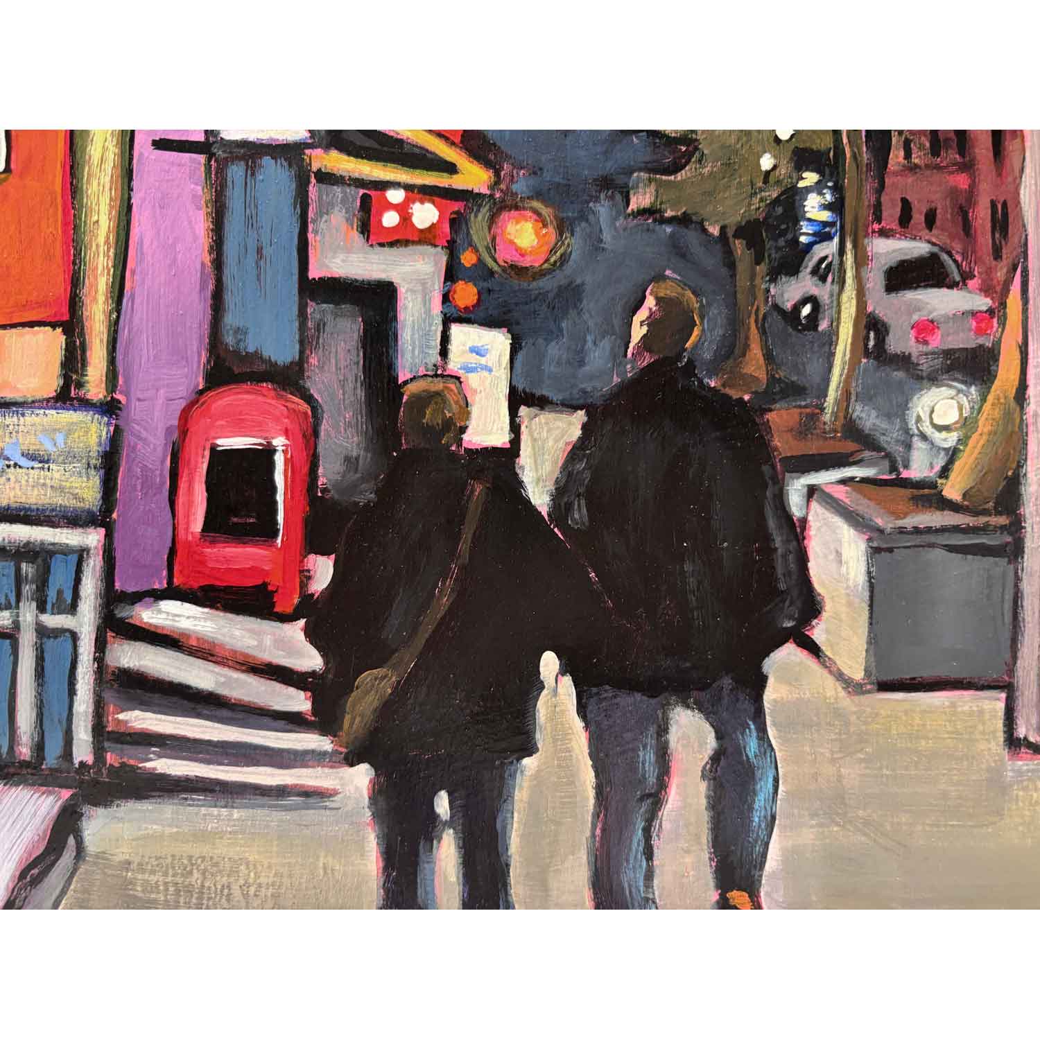 After Hours 12" x 12" - Petroff Gallery - Painting