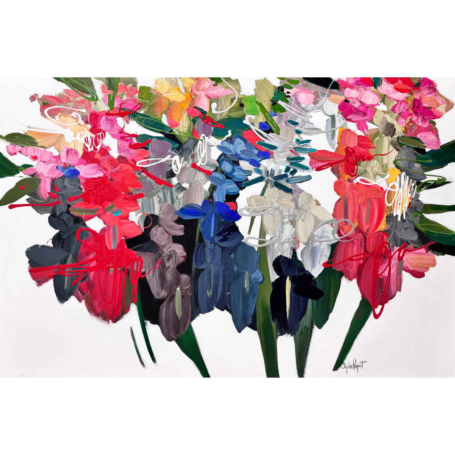 After the Rain 40" x 60" - Petroff Gallery - Painting