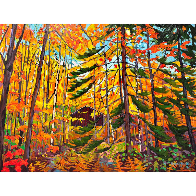 Algonquin Forest 2 36" x 48" - Petroff Gallery - Painting