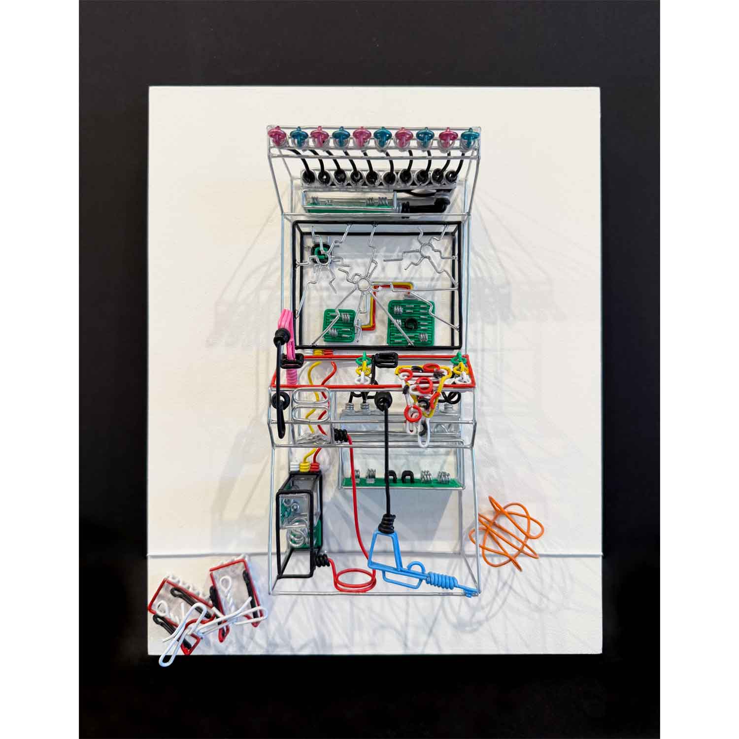 All Too Real 10" x 8" - Petroff Gallery - Mixed Media Art
