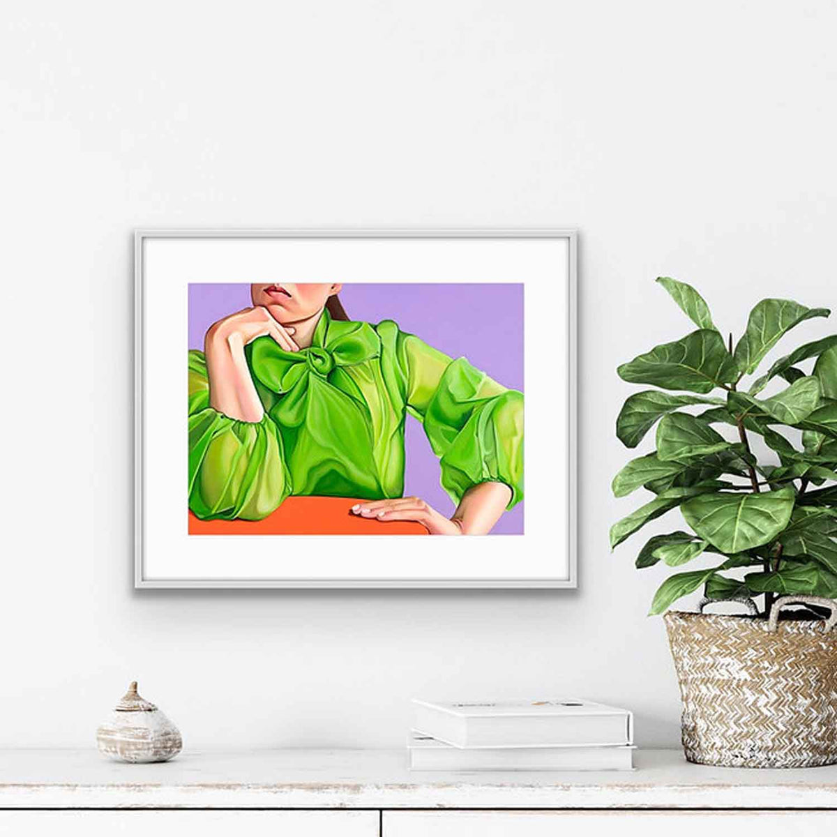 And Then My Life Changed 21.5" x 25.25" - Petroff Gallery -  - Celine Gabrielle - And Then My Life Changed, 21.5" x 25.25"