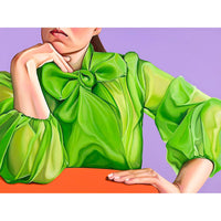 And Then My Life Changed 21.5" x 25.25" - Petroff Gallery -  - Celine Gabrielle - And Then My Life Changed, 21.5" x 25.25"