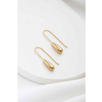 Anka Drop Earrings Gold - Petroff Gallery - Jewellery