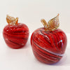 Apple with Gold - Petroff Gallery - Glass Art 