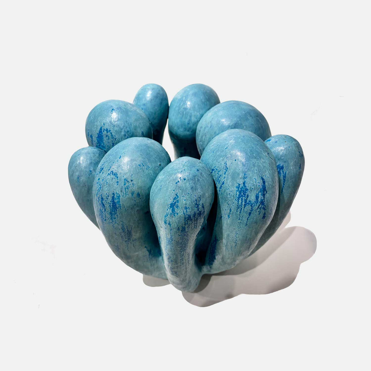 Aqua Form X - Petroff Gallery - Ceramic Art
