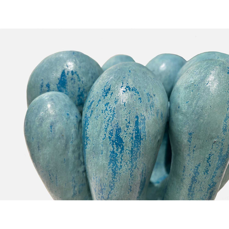 Aqua Form X - Petroff Gallery - Ceramic Art