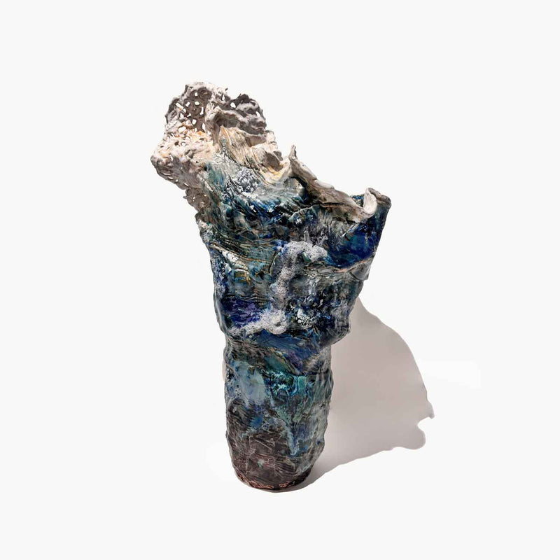 Aqua Froth - Petroff Gallery - Ceramic Art