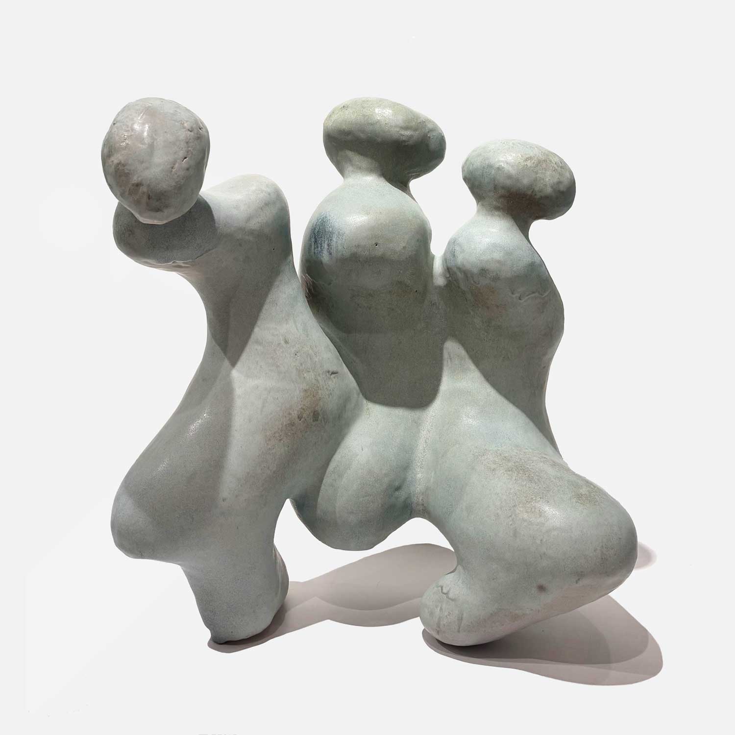 Aqua Trio - Petroff Gallery - Ceramic Art