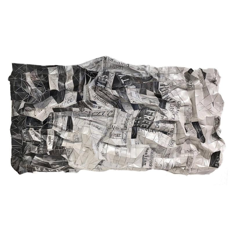 Art Speak 3  48" x 83" - Petroff Gallery -  - Annette Blady - Art Speak 3 83x48