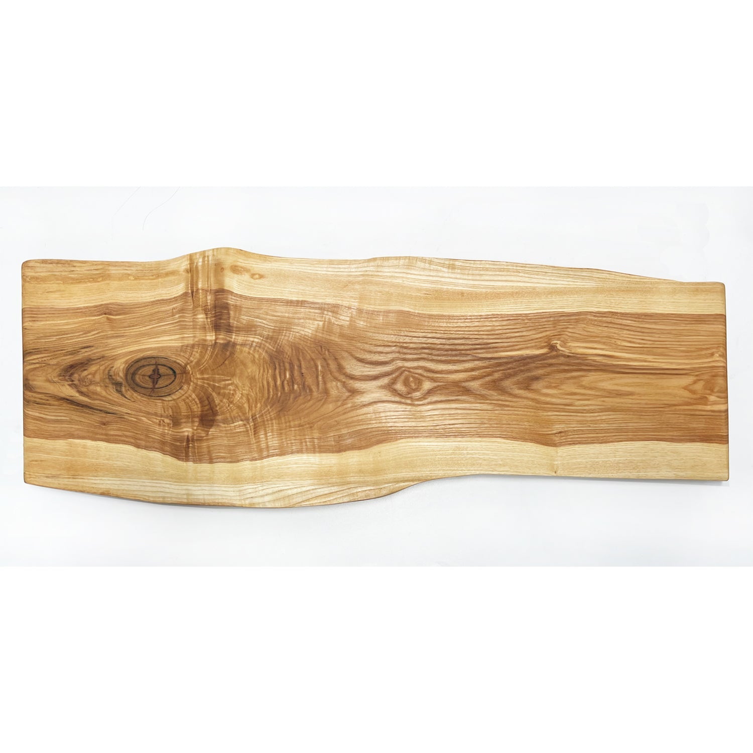 Ash Live Edge Board - Petroff Gallery -  - Brendan & Norman Daignault - Ash Live Edge Board, 10" x 29"