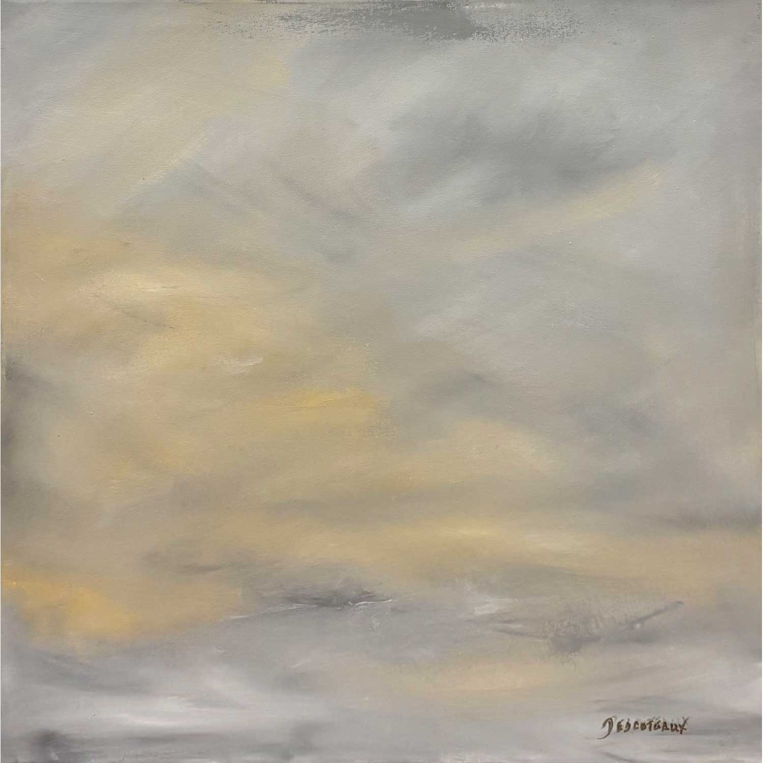 At This Moment 24" x 24" - Petroff Gallery - Painting