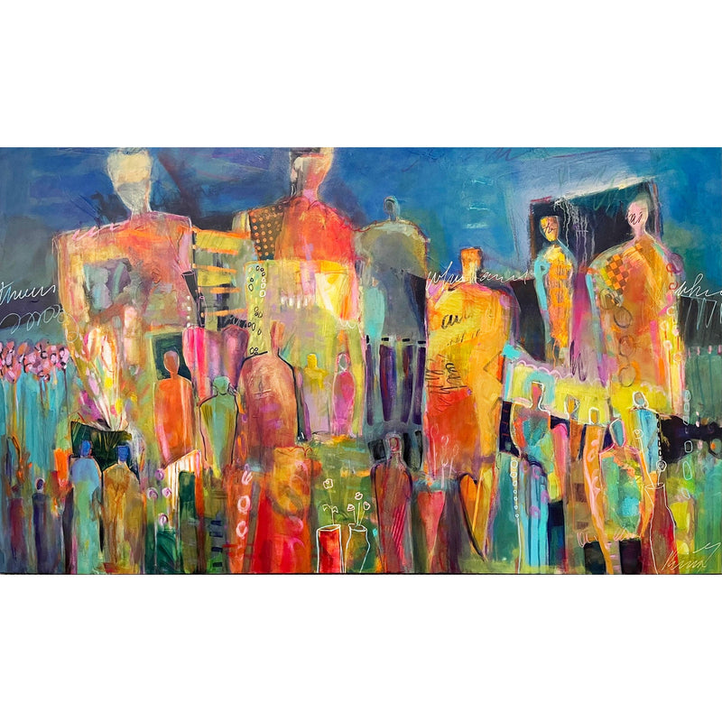 At Long Last 36" x 60" - Petroff Gallery -  - Rina Gottesman - At Long Last, 36" x 60"