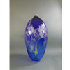 Atlas Vase 23" Blue - Petroff Gallery - Glass Art