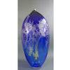 Atlas Vase 23" Blue - Petroff Gallery - Glass Art