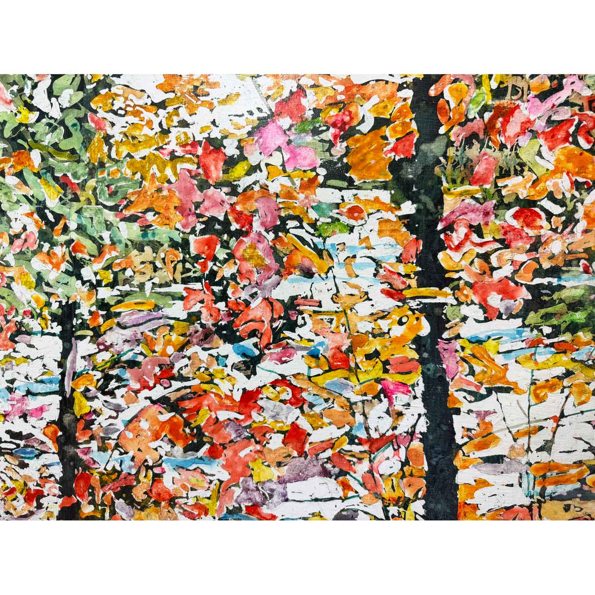Autumn Along the Gulf River 36" x 48" - Petroff Gallery - Painting