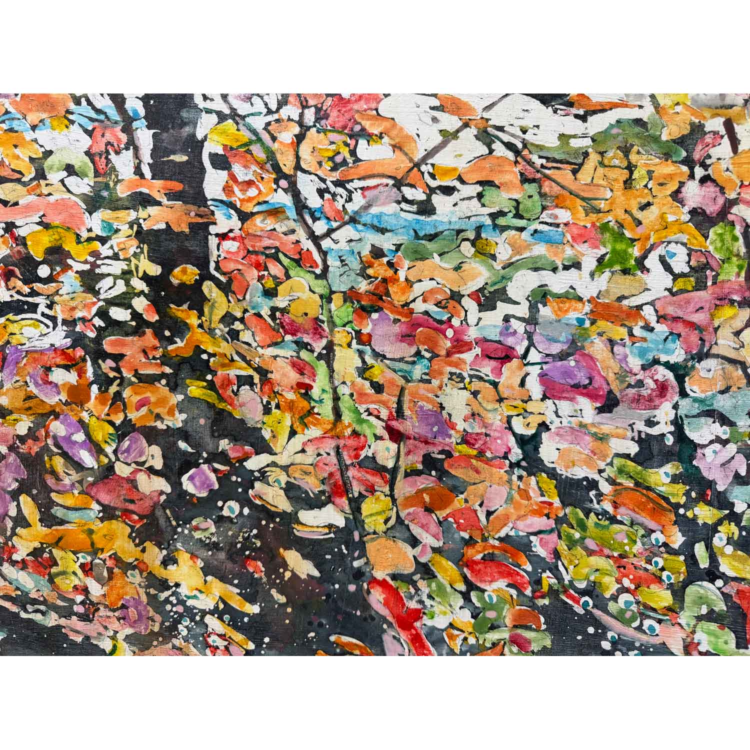 Autumn Along the Gulf River 36" x 48" - Petroff Gallery - Painting