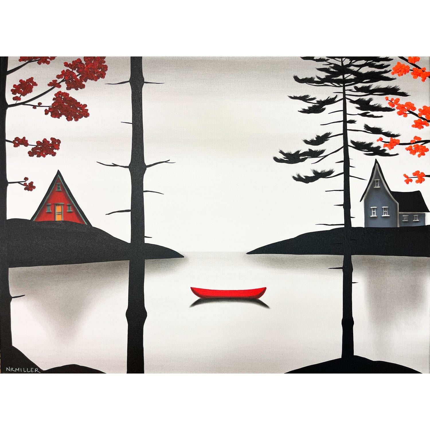 Autumn Closing In 30" x 40" - Petroff Gallery -  - 