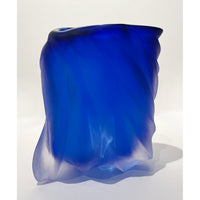 Brad Copping - Sori Blue Undula, 6.5" x 6" x 5"