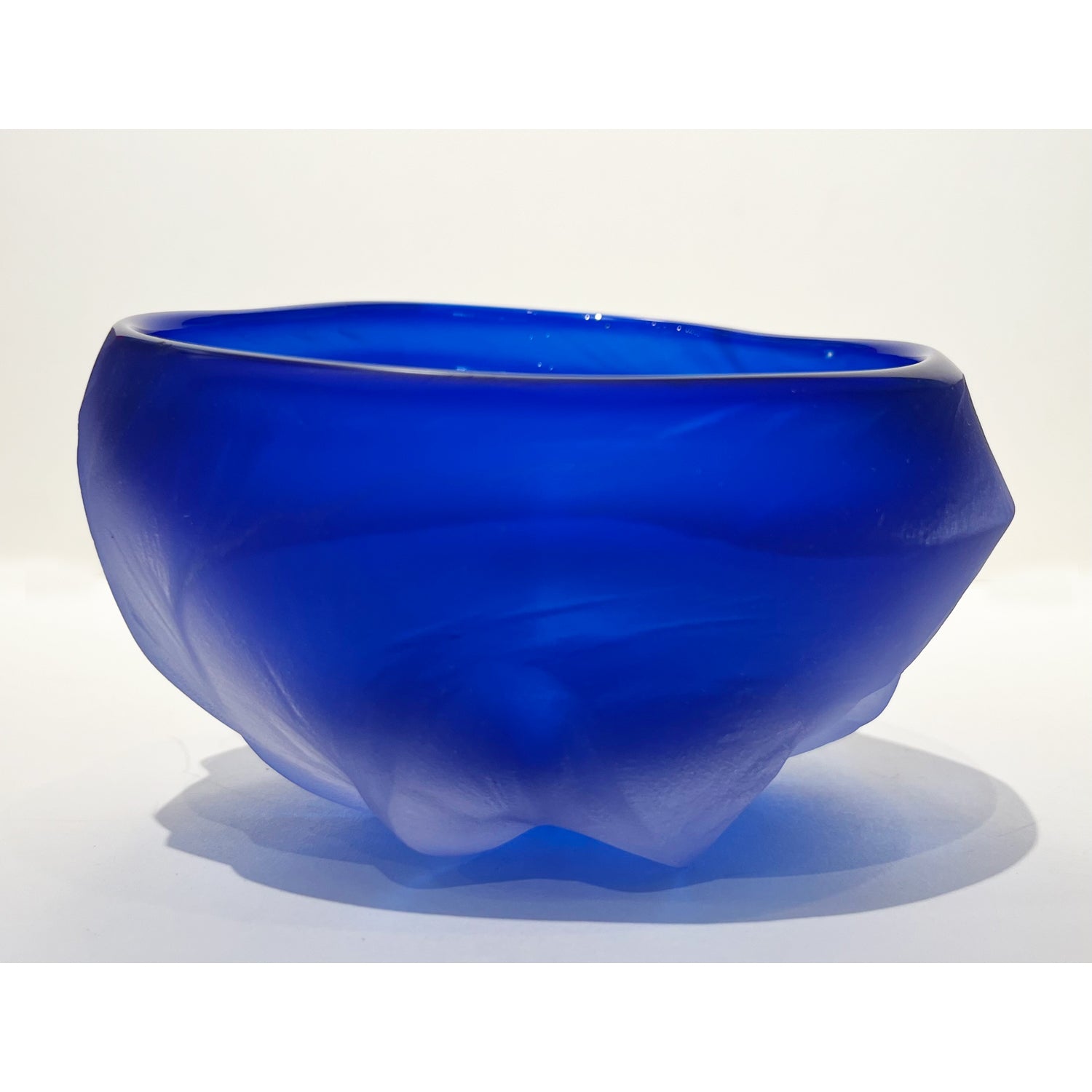 Brad Copping - Sori Blue Undula Bowl, 3.5" x 5.5" x 5.5"