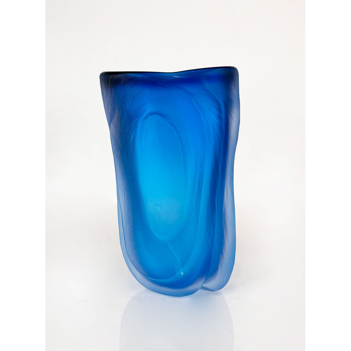 Aqua Undula - Petroff Gallery - Glass Art