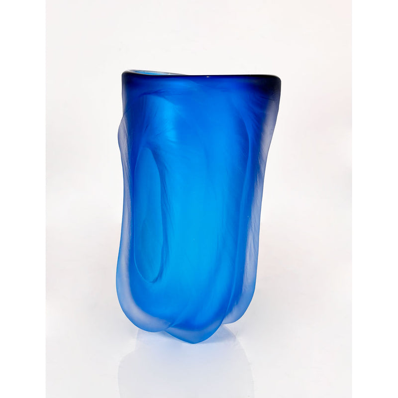 Aqua Undula - Petroff Gallery - Glass Art