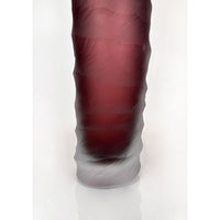 Tall Plum Undula - Petroff Gallery - Glass Art