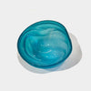 Teal Undula Bowl - Petroff Gallery - Glass Art