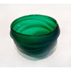 Green Undula Bowl - Petroff Gallery - Glass Art