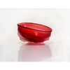 Small Gold Ruby Undula Bowl - Petroff Gallery - Glass Art