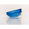 Aqua Undula Bowl 2 - Petroff Gallery - Glass Art