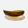 Sargasso Low Undula Bowl - Petroff Gallery - Glass Art