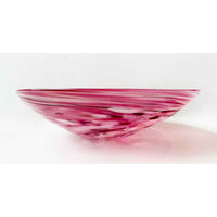 Rose Bowl 16" - Petroff Gallery - Glass Art