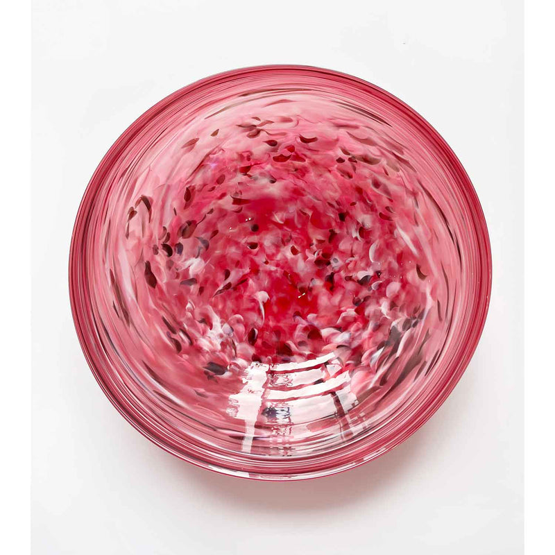 Rose Bowl 16" - Petroff Gallery - Glass Art